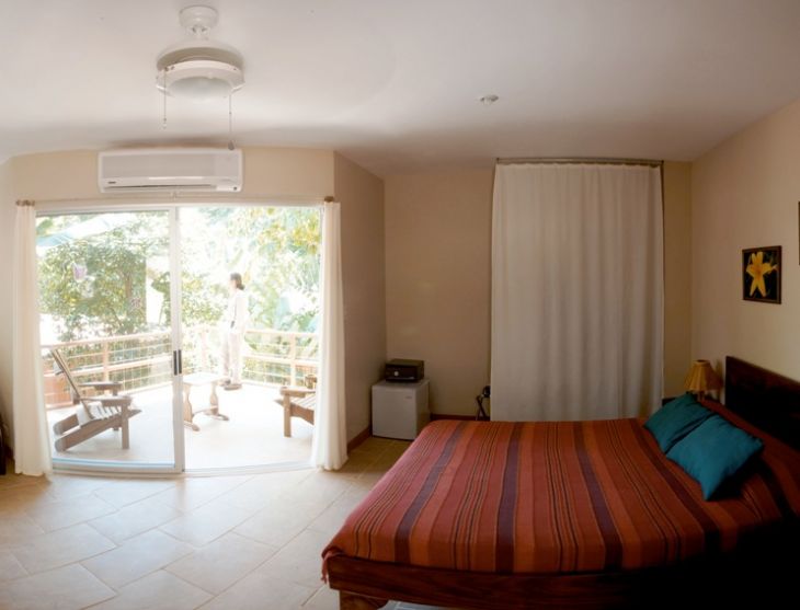 Inside a Bungalow at Mar y Selva Ecolodge